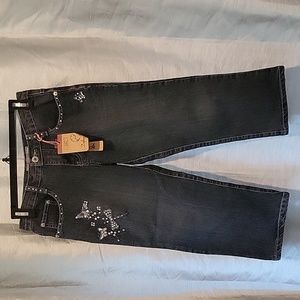 Vintage DeFuse Denim Capris